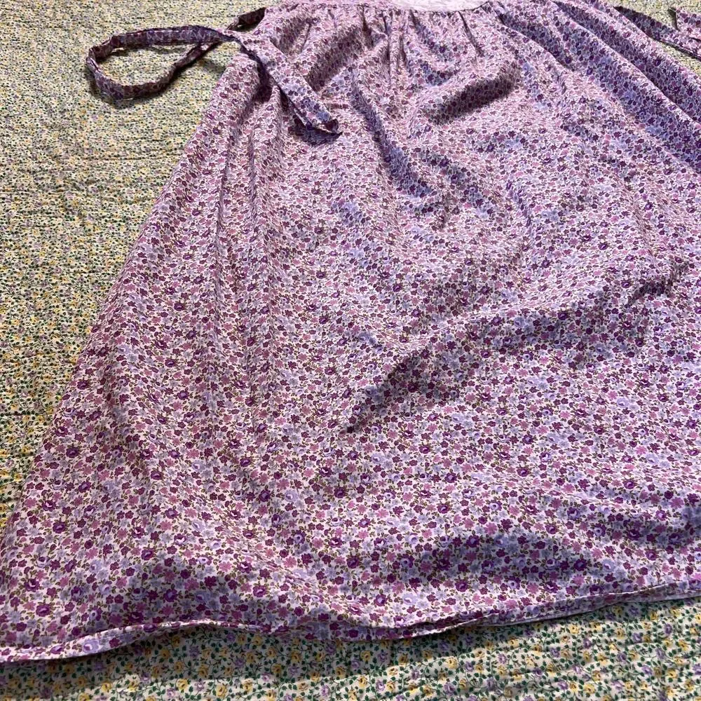 GIRLS COSPLAY TIME PERIOD PURPLE DRESS SIZE 9/10